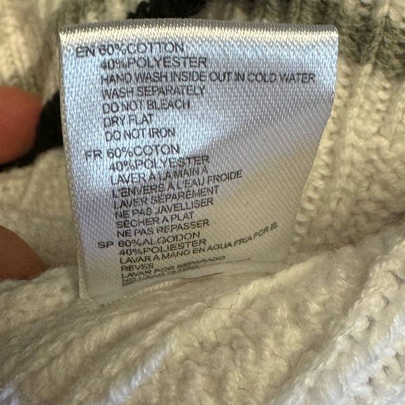 NWT RD Style Short-Sleeve Pointelle Polo Sweater - Picture 7 of 10